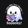 I Love Reading Booooks-none removable cover throw pillow-TechraNova