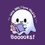I Love Reading Booooks-womens off shoulder tee-TechraNova