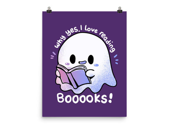 I Love Reading Booooks