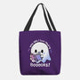 I Love Reading Booooks-none basic tote bag-TechraNova