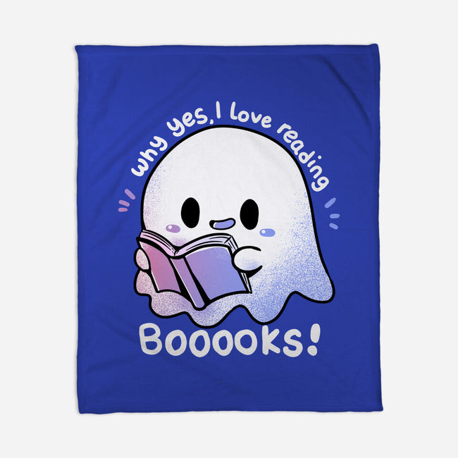 I Love Reading Booooks-none fleece blanket-TechraNova