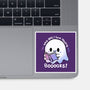 I Love Reading Booooks-none glossy sticker-TechraNova