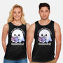 I Love Reading Booooks-unisex basic tank-TechraNova