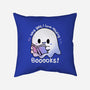 I Love Reading Booooks-none removable cover w insert throw pillow-TechraNova