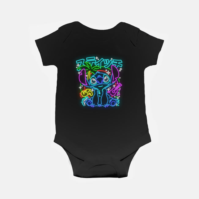 Experiment 626 Neon-baby basic onesie-Diegobadutees