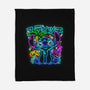 Experiment 626 Neon-none fleece blanket-Diegobadutees