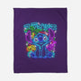 Experiment 626 Neon-none fleece blanket-Diegobadutees