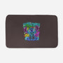 Experiment 626 Neon-none memory foam bath mat-Diegobadutees