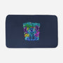 Experiment 626 Neon-none memory foam bath mat-Diegobadutees