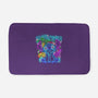 Experiment 626 Neon-none memory foam bath mat-Diegobadutees