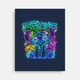Experiment 626 Neon-none stretched canvas-Diegobadutees