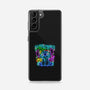 Experiment 626 Neon-samsung snap phone case-Diegobadutees