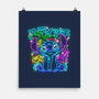Experiment 626 Neon-none matte poster-Diegobadutees