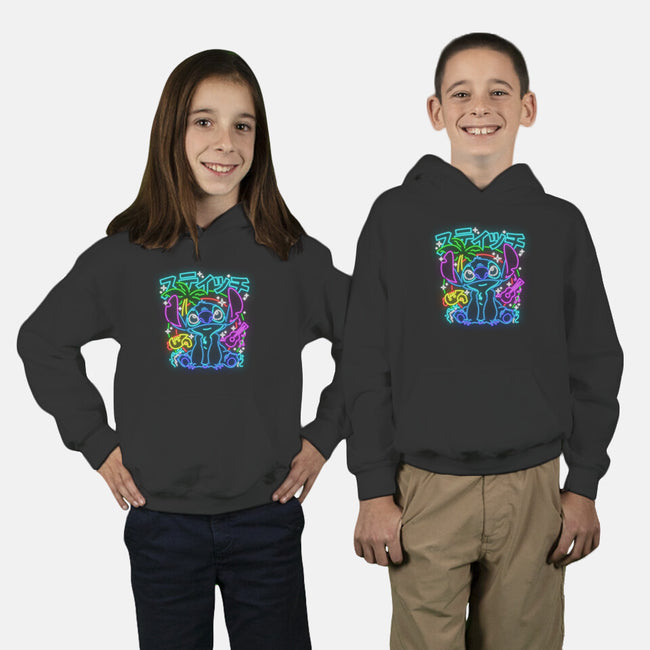 Experiment 626 Neon-youth pullover sweatshirt-Diegobadutees