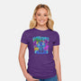 Experiment 626 Neon-womens fitted tee-Diegobadutees