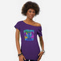Experiment 626 Neon-womens off shoulder tee-Diegobadutees
