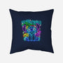 Experiment 626 Neon-none removable cover throw pillow-Diegobadutees
