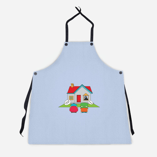 Do You Want to Knock?-unisex kitchen apron-Bucko