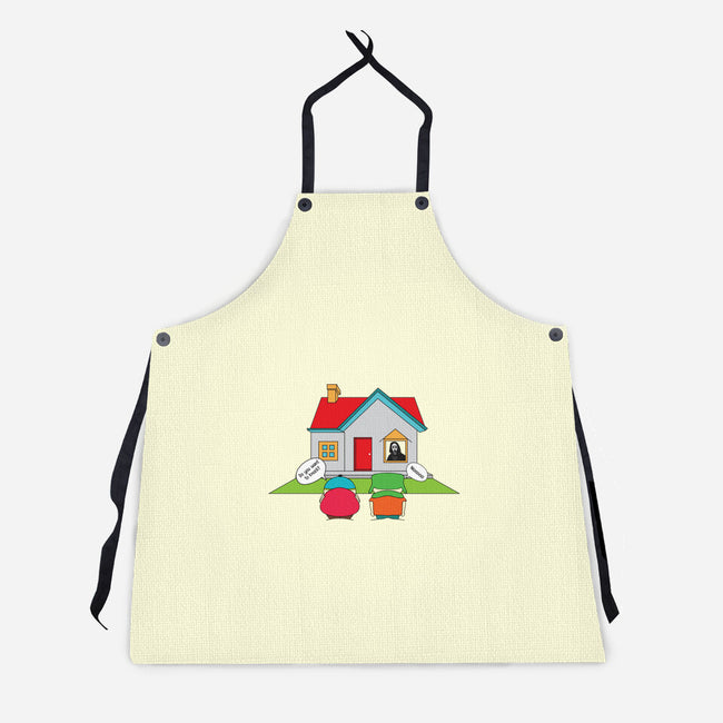 Do You Want to Knock?-unisex kitchen apron-Bucko