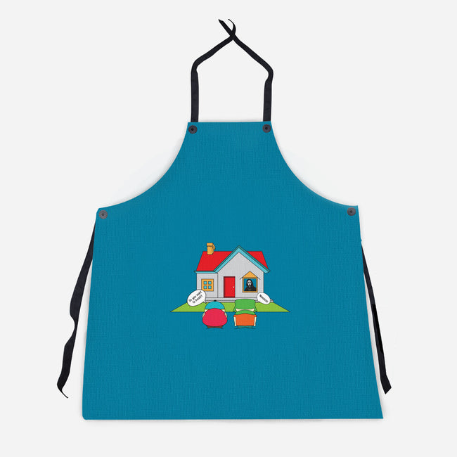Do You Want to Knock?-unisex kitchen apron-Bucko