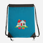 Do You Want to Knock?-none drawstring bag-Bucko