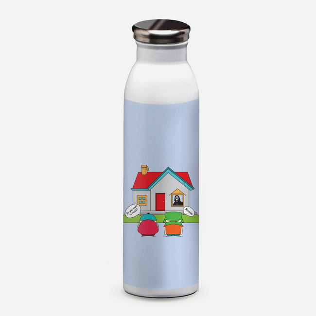 Do You Want to Knock?-none water bottle drinkware-Bucko