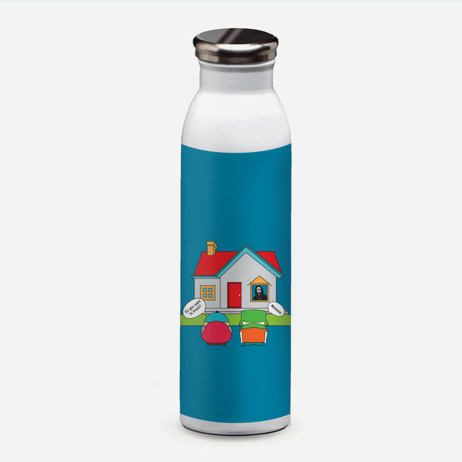 Do You Want to Knock?-none water bottle drinkware-Bucko