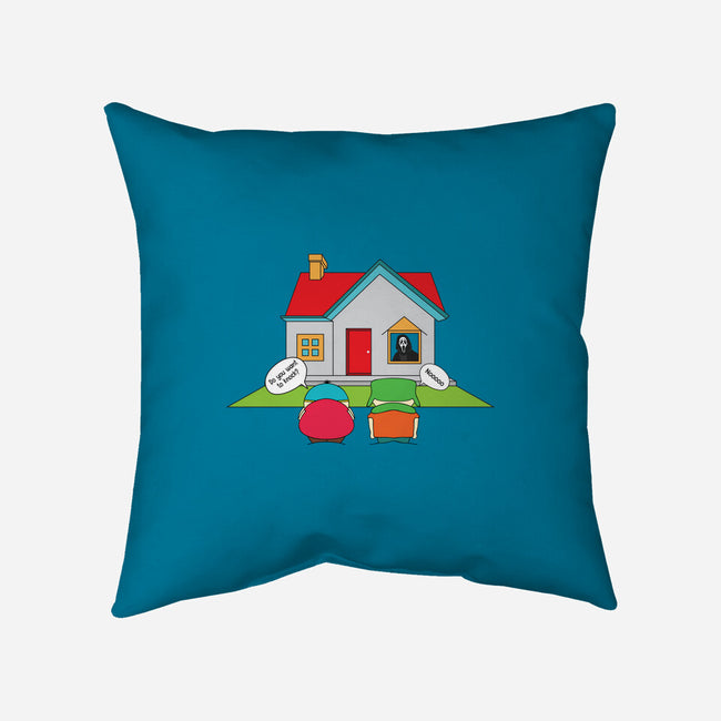 Do You Want to Knock?-none removable cover w insert throw pillow-Bucko