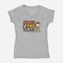 Rock the Vote-womens v-neck tee-kg07