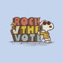 Rock the Vote-none beach towel-kg07