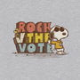 Rock the Vote-womens off shoulder sweatshirt-kg07