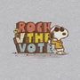 Rock the Vote-womens fitted tee-kg07
