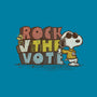 Rock the Vote-mens basic tee-kg07