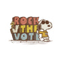 Rock the Vote-womens off shoulder sweatshirt-kg07
