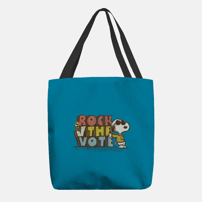 Rock the Vote-none basic tote bag-kg07