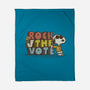 Rock the Vote-none fleece blanket-kg07
