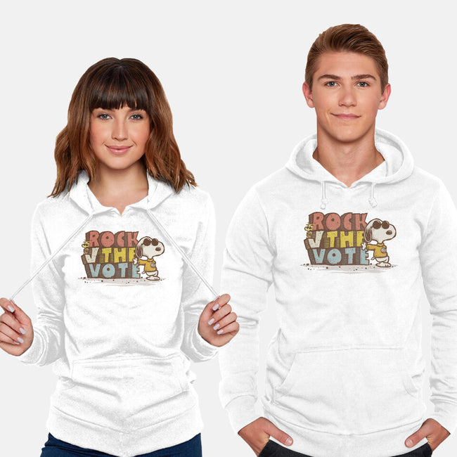 Rock the Vote-unisex pullover sweatshirt-kg07