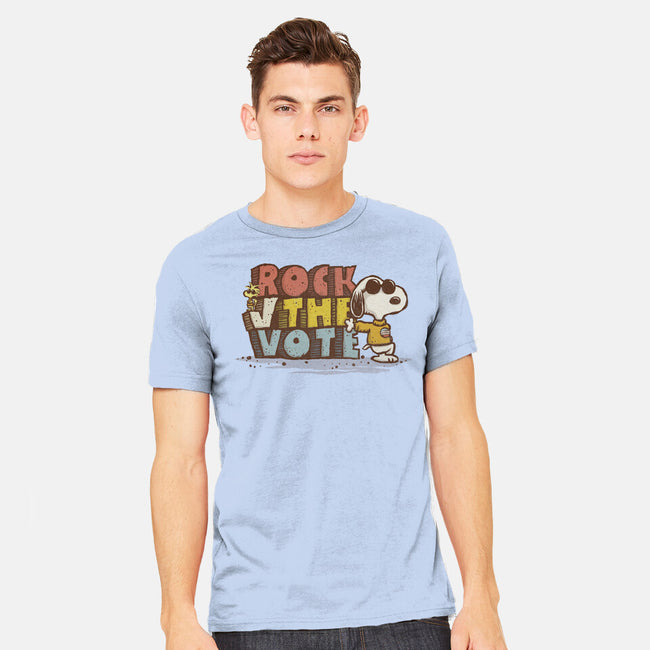 Rock the Vote-mens heavyweight tee-kg07
