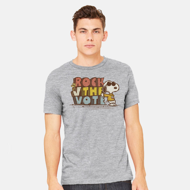 Rock the Vote-mens heavyweight tee-kg07