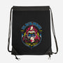 Black Mage And Kupo-none drawstring bag-Logozaste