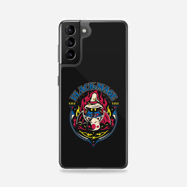 Black Mage And Kupo-samsung snap phone case-Logozaste