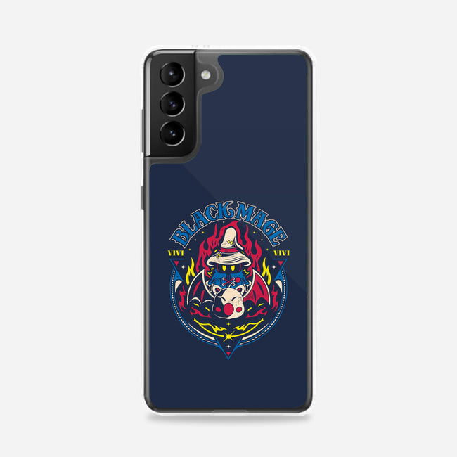 Black Mage And Kupo-samsung snap phone case-Logozaste