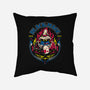 Black Mage And Kupo-none removable cover w insert throw pillow-Logozaste