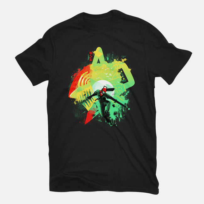 Chainsaw Rage-womens fitted tee-IKILO