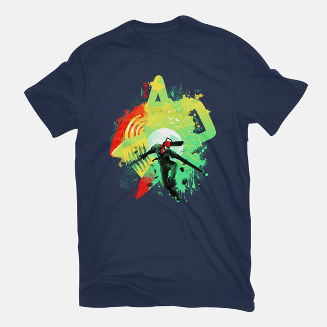 Chainsaw Rage-womens fitted tee-IKILO