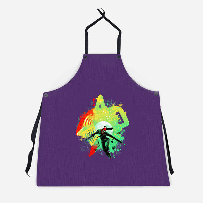Chainsaw Rage-unisex kitchen apron-IKILO