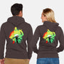 Chainsaw Rage-unisex zip-up sweatshirt-IKILO