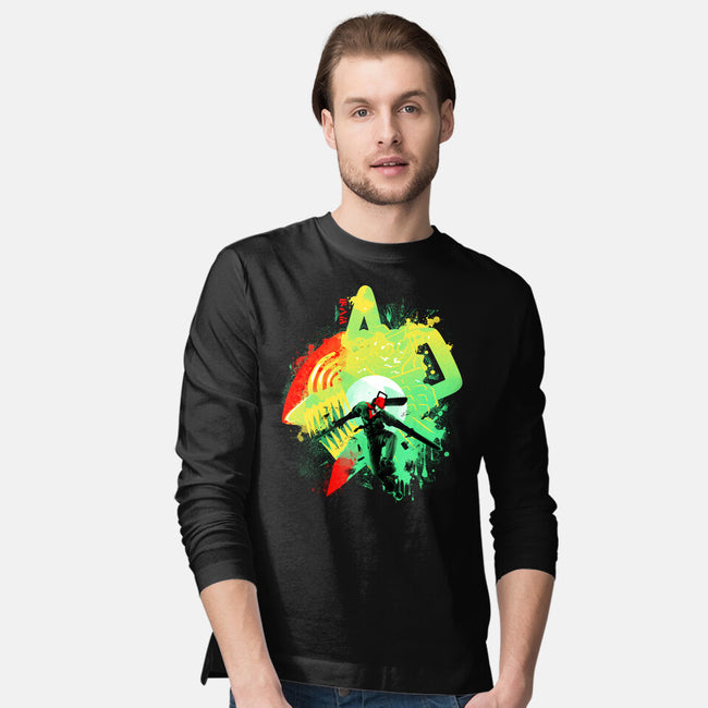 Chainsaw Rage-mens long sleeved tee-IKILO