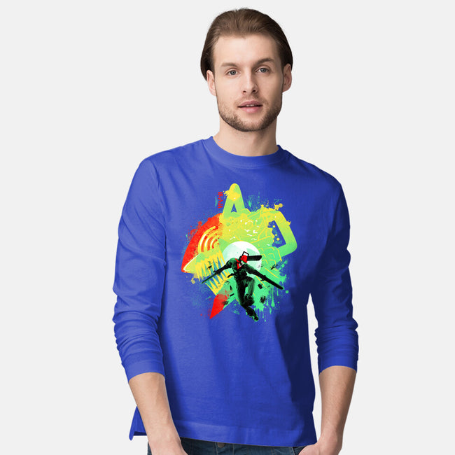 Chainsaw Rage-mens long sleeved tee-IKILO