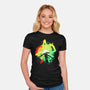 Chainsaw Rage-womens fitted tee-IKILO